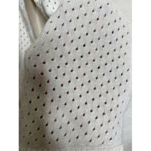 AMERICAN EAGLE IVORY COLOR CABLE KNIT SWEATER SIZE S/P - Picture 6 of 6